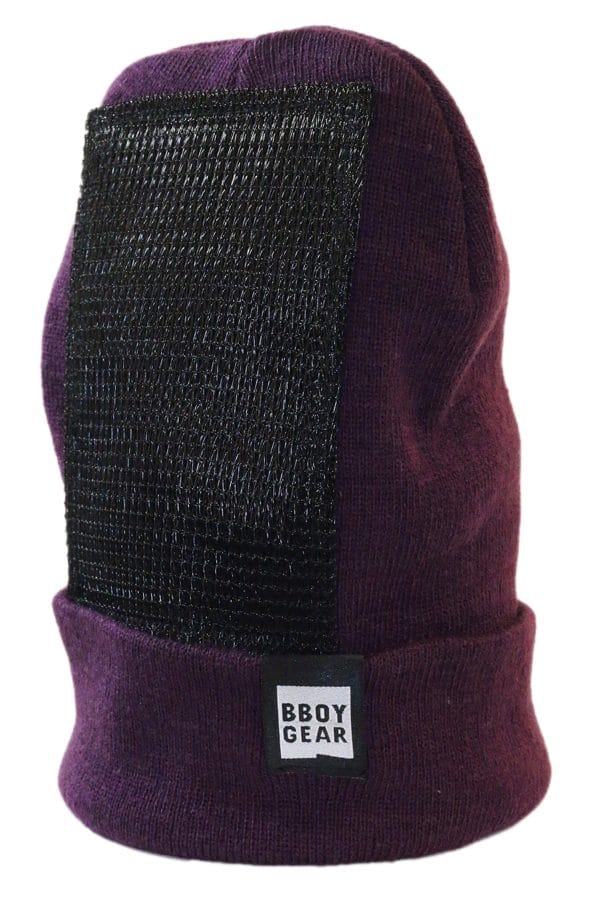 Headspin Beanie - Purple / Black